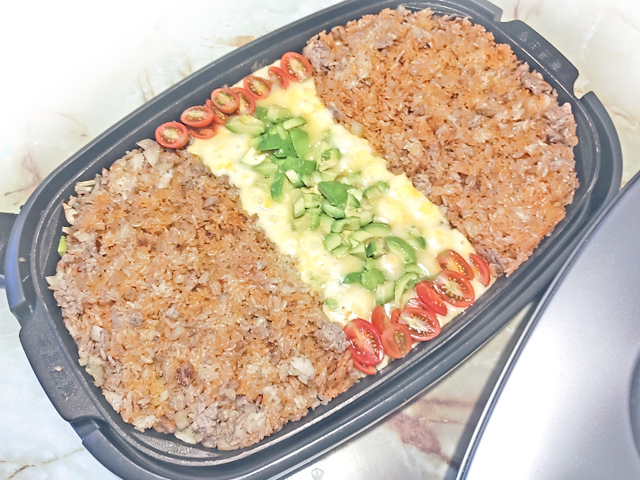 ホットプレートで！チーズ・With・タコライス♪