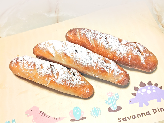 ベイクオフアレンジ！シュトーレン風のバゲット♪