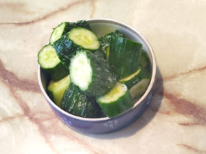 きゅうりの大量消費！ZIPロックで簡単☆からし漬け