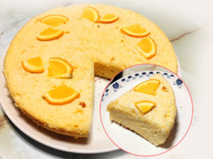 オールパンゼロで作る！オレンジ香る簡単シフォン♪