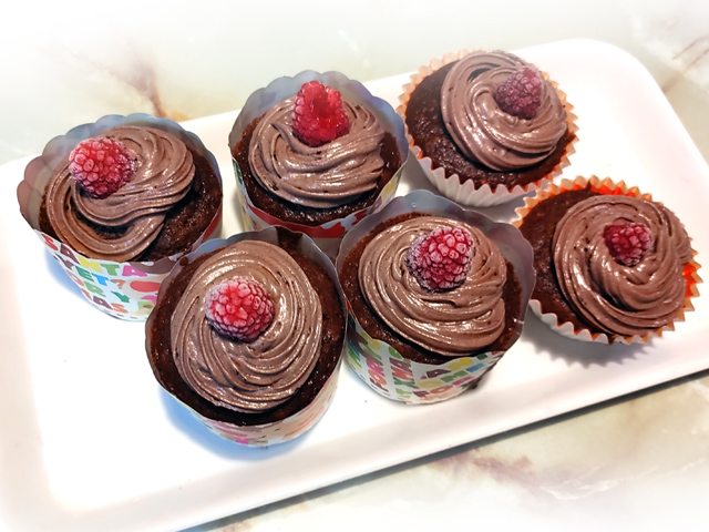 バレンタインに！ベジタリアン向けカップケーキ♪