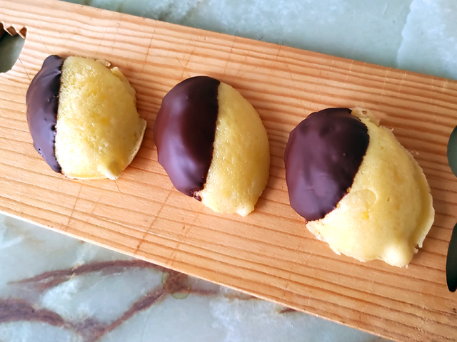 レモンケーキ型で！ピザ用国産チーズでチーズケーキ♪